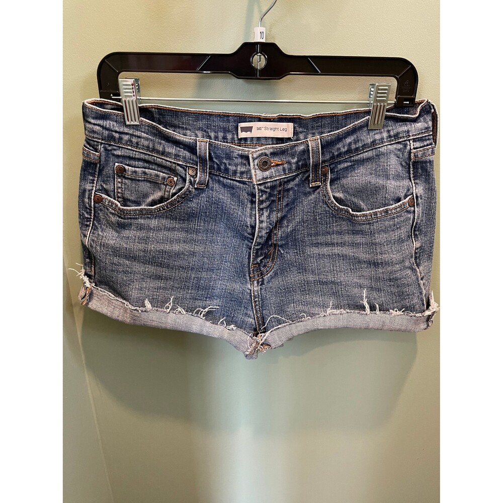 Levis 505 mid rise Vintage Jean Shorts -size 10